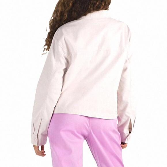 💖MEGA SALE💖Vans Mixed UP Shacke Pure Pink Cotton VN0A5ARF9P1 Women Jacket Logo - Picture 2 of 6